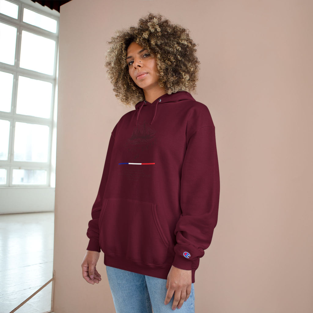 Old Money Nautical Heritage Hoodie - The Last Drift I (Champion Authentic Eco-Fleece)