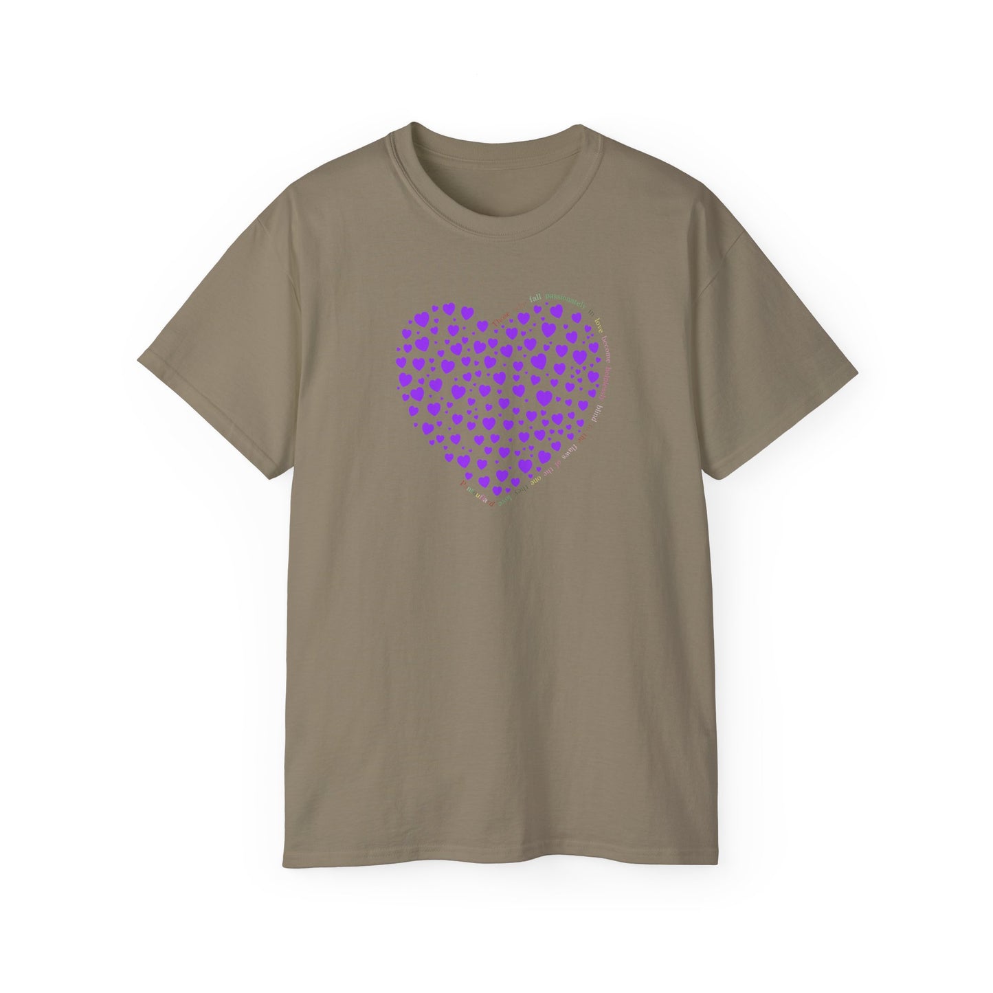 Purple Heart Unisex short sleeved T-shirt