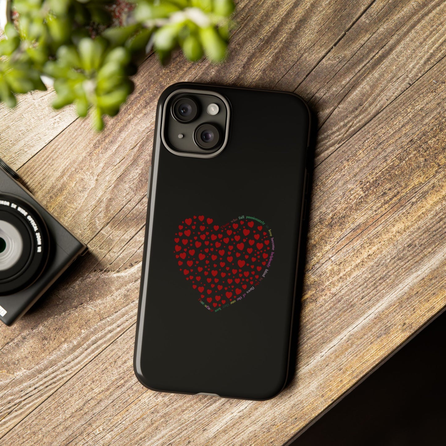 Fundas de corazón rojo para teléfonos iPhone, Galaxy, Google Pixel (54 tipos)