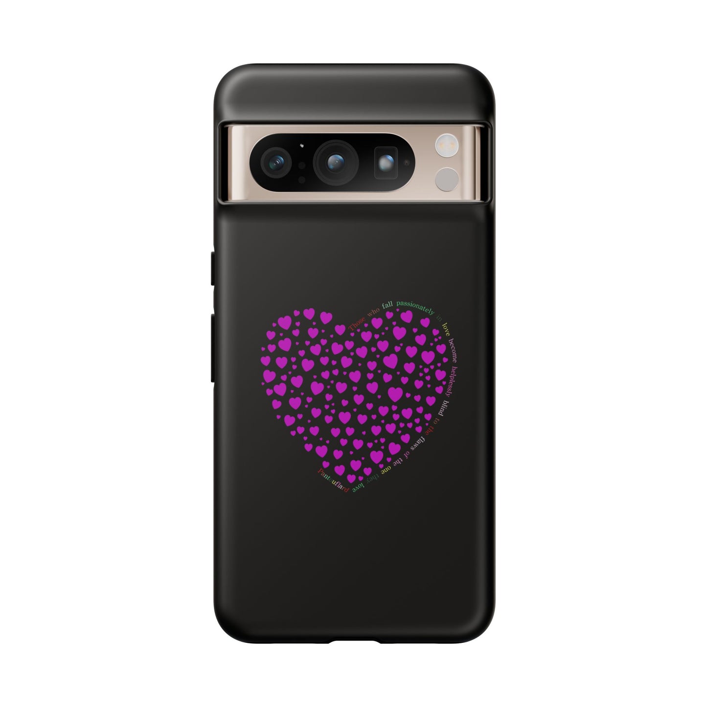 Fundas de corazón rosa para teléfonos iPhone, Galaxy, Google Pixel (54 tipos)