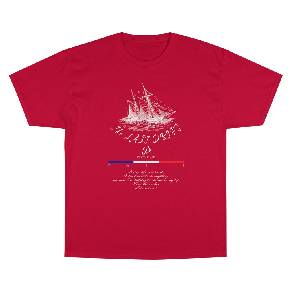 Champion Unisex Black Last Drift Cotton T-Shirt