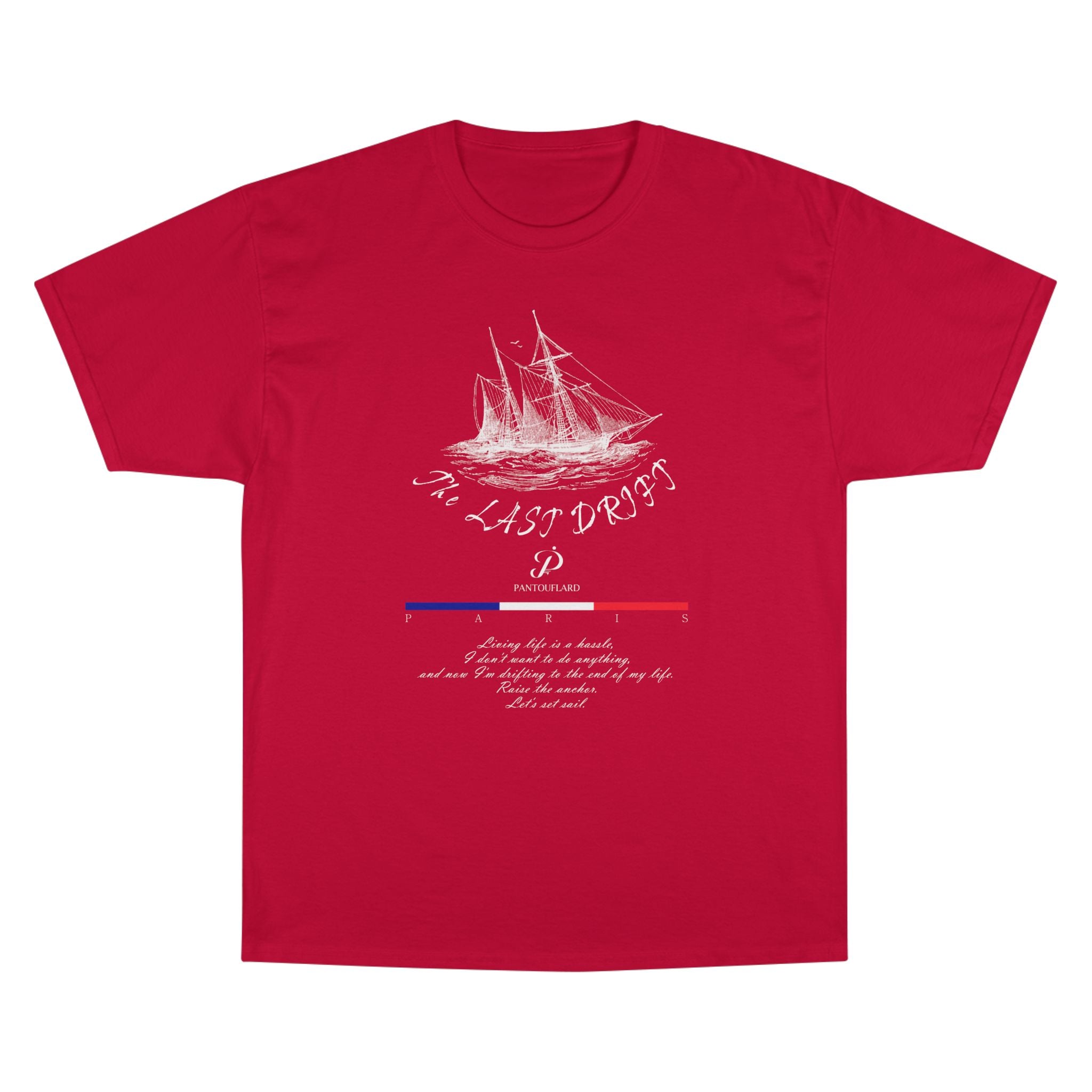 Champion Unisex Black Last Drift Cotton T-Shirt