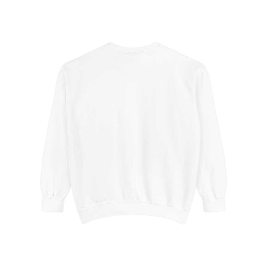 Unisex White Vintage Ship Graphic Cotton Blend Sweatshirt