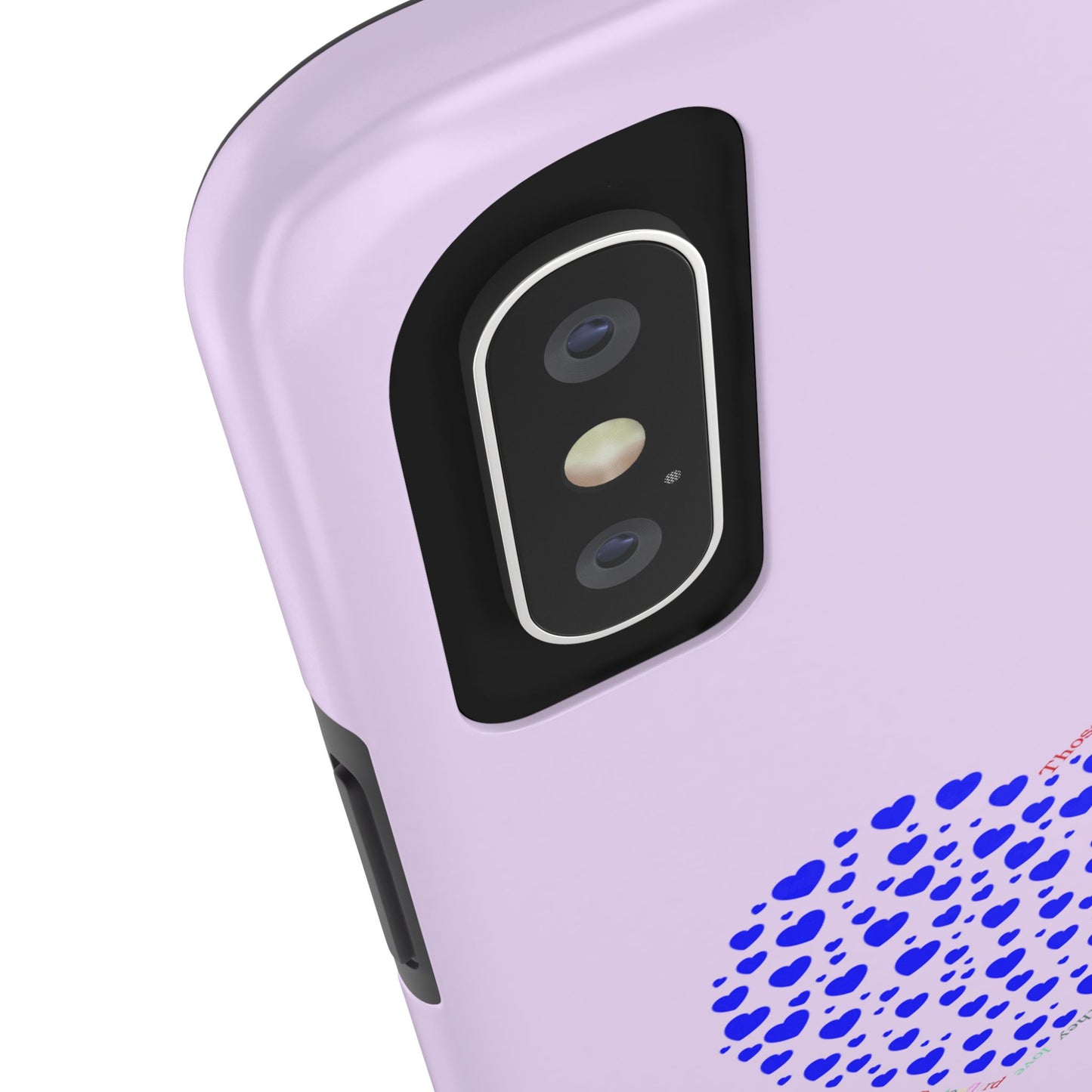 Blue Heart Design Tough iPhone Cases