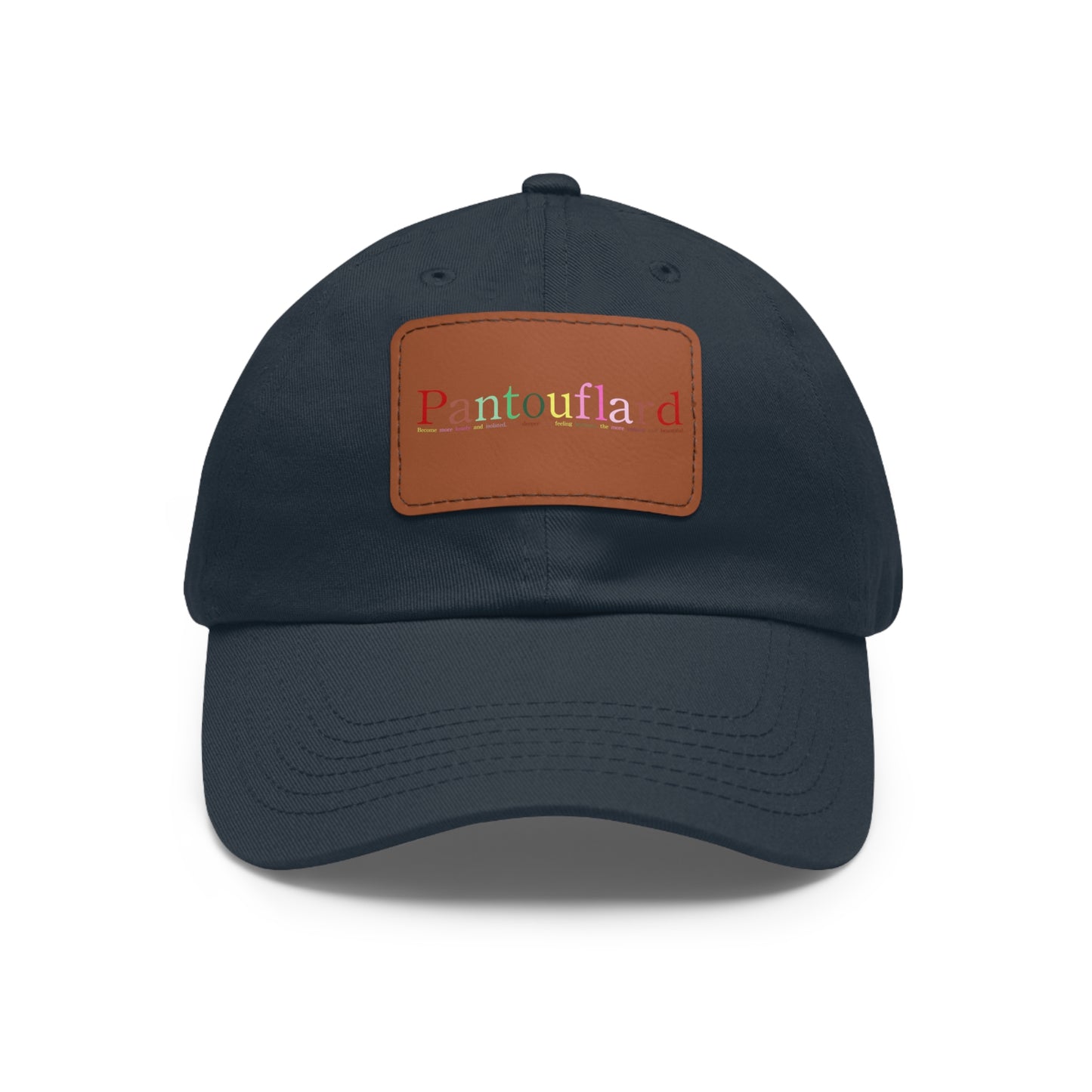 Gorra clásica para papá con parche de cuero - Gorra casual elegante, regalo para papás, aventuras al aire libre, Día del Padre, uso diario