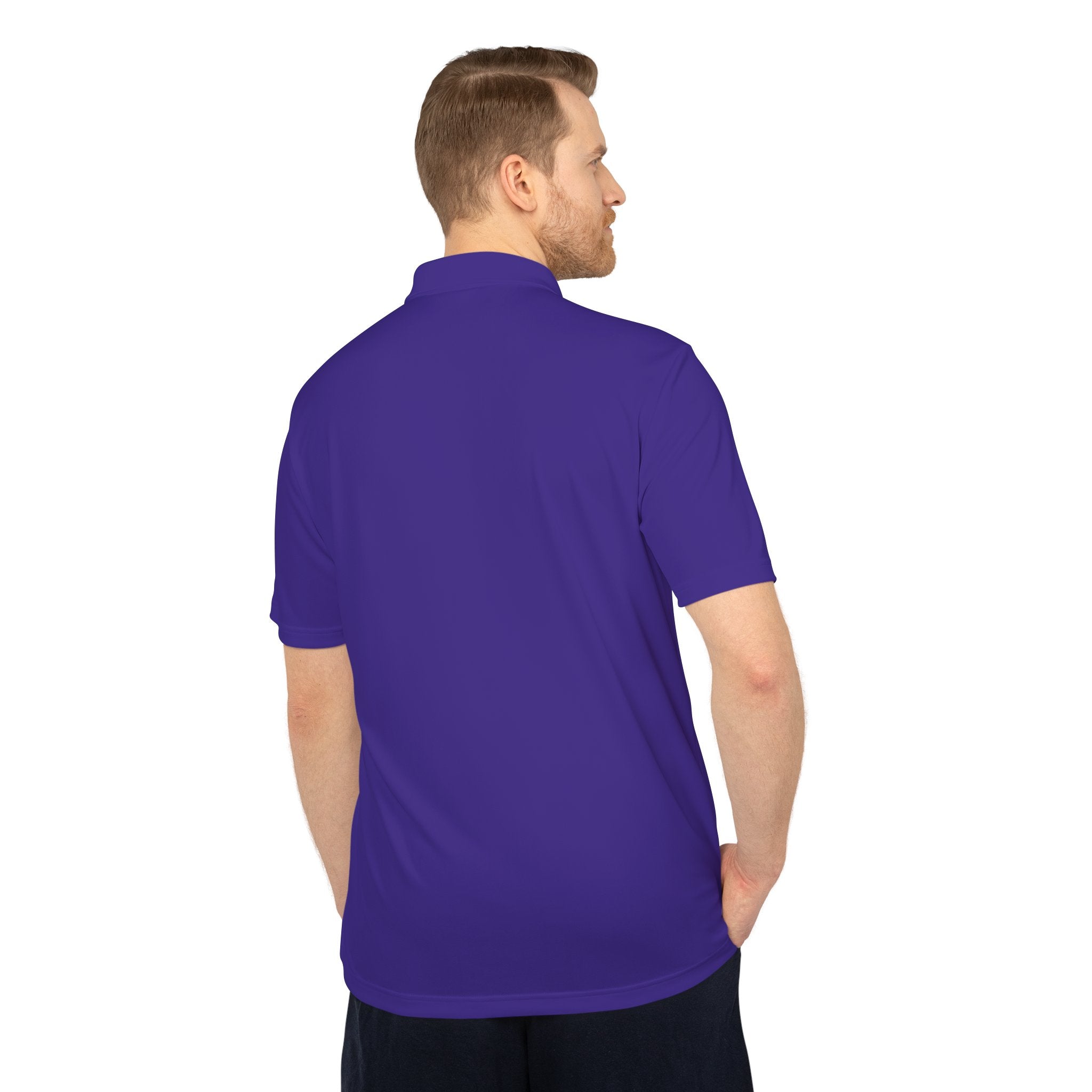 Adidas Unisex Cassiopeia Constellation Embroidered Polo - W-Shape Performance Shirt