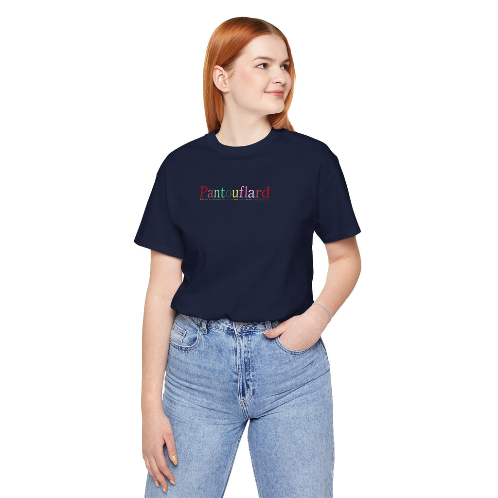 Unisex Minimalist Logo T-Shirt - 100% Airlume Cotton Soft Jersey Tee