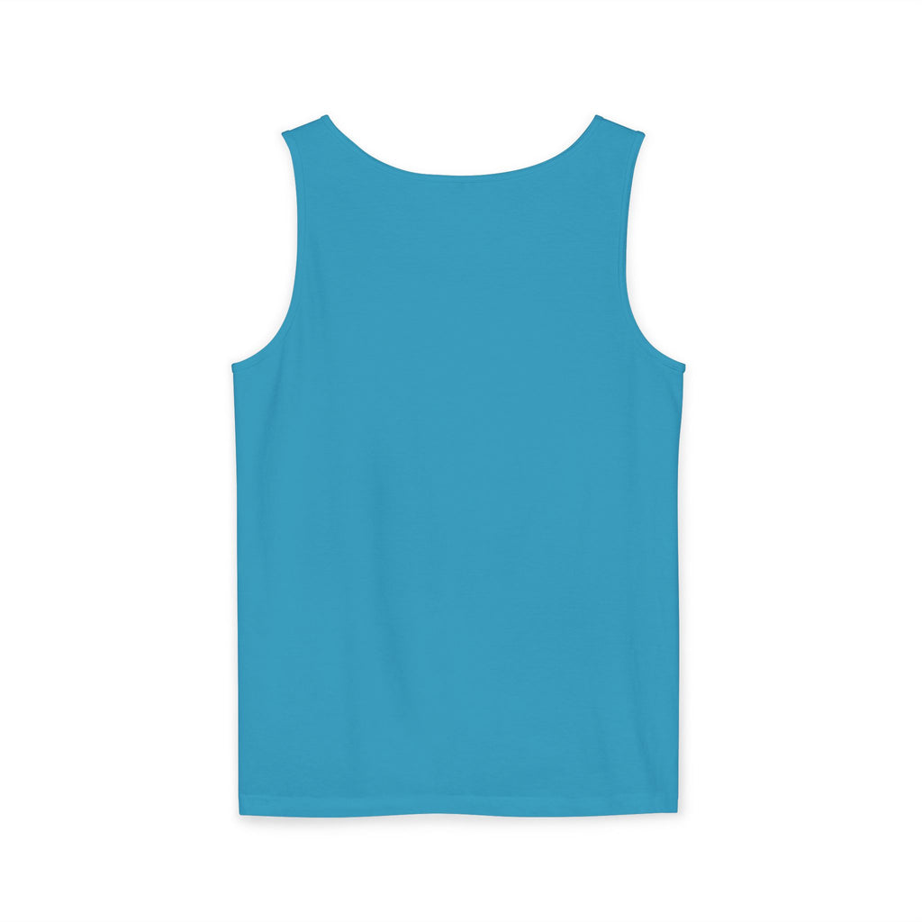 Men's & Women's Cassiopeia Constellation Graphic Garment-Dyed Tank Top - W-Shape Sleeveless Shirt