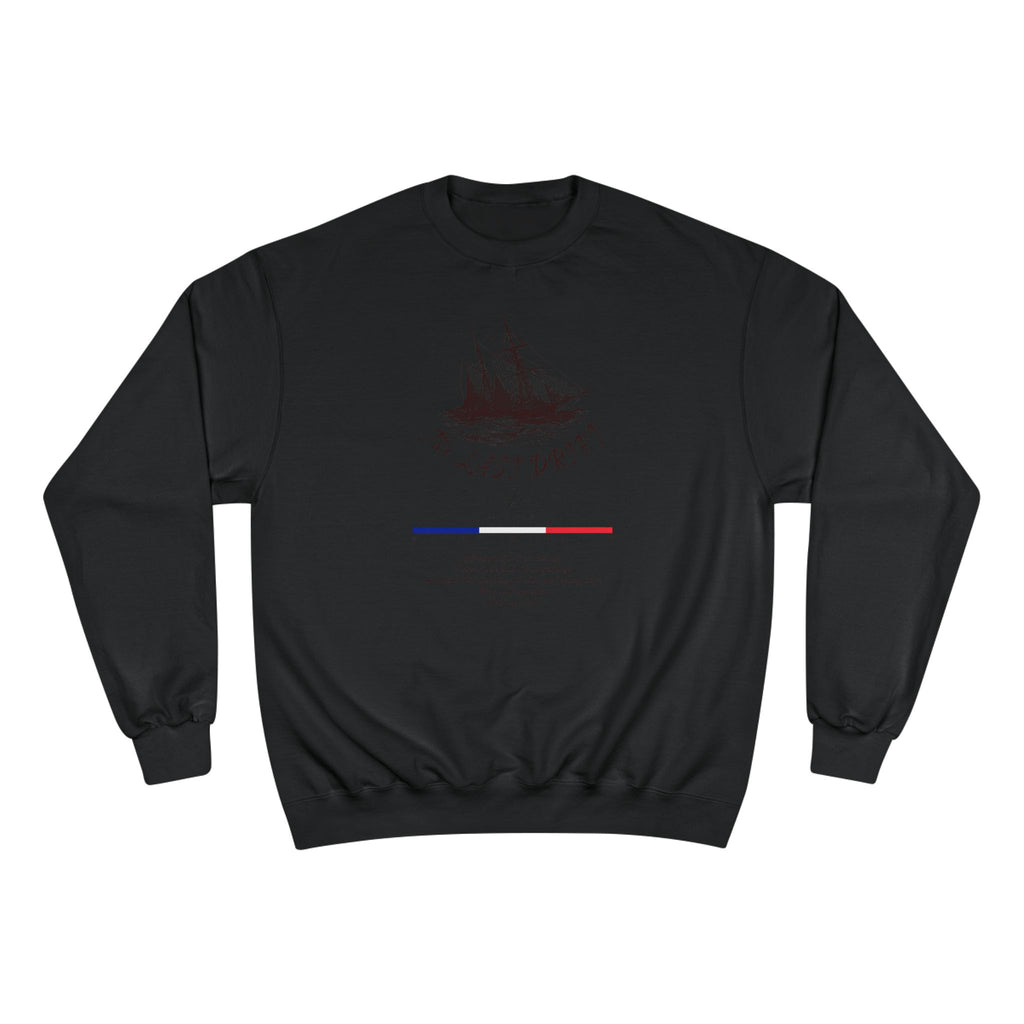 Old Money Nautical Champion Crewneck - The Last Drift I (Paris Streetwear Aesthetic)