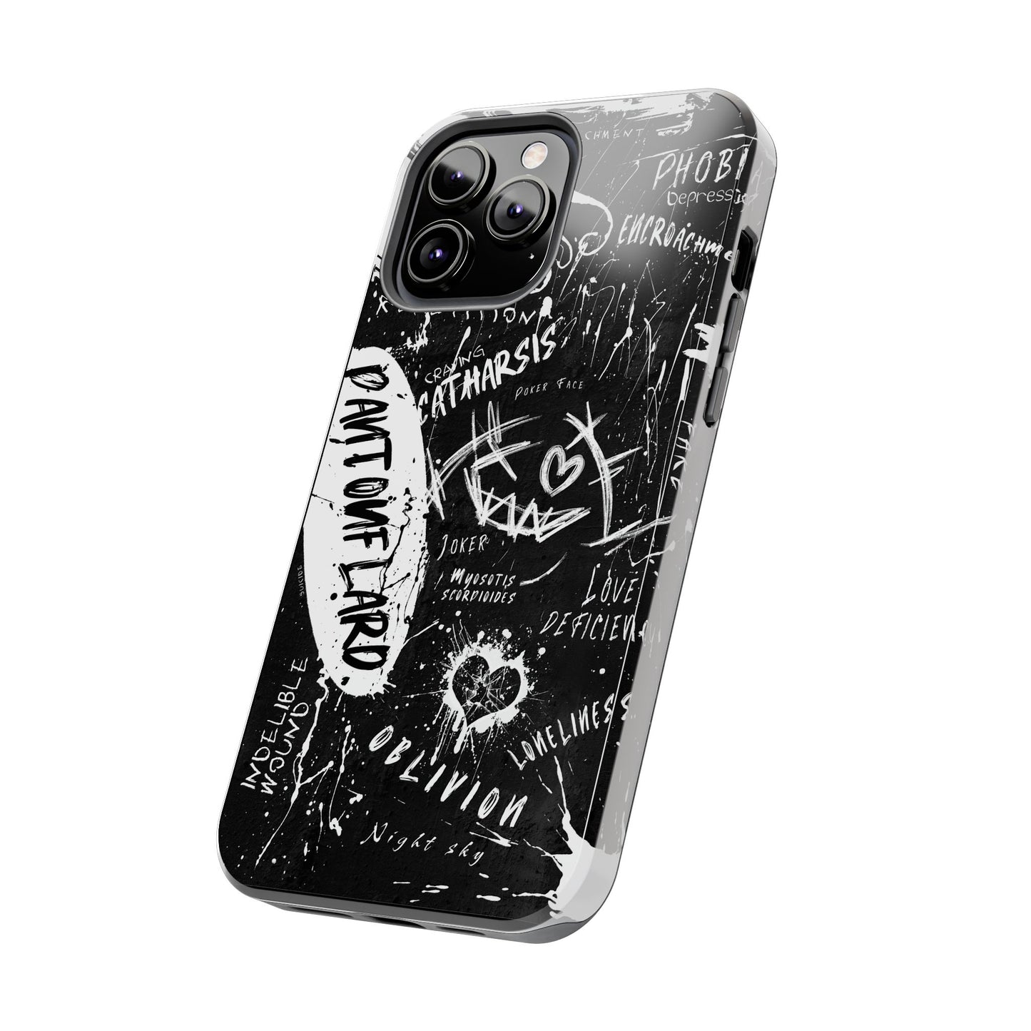 Edgy iPhone Cases for Tough Love - Perfect for Teens and Young Adults, Trendy Art, Unique Gift, Phone Accessories