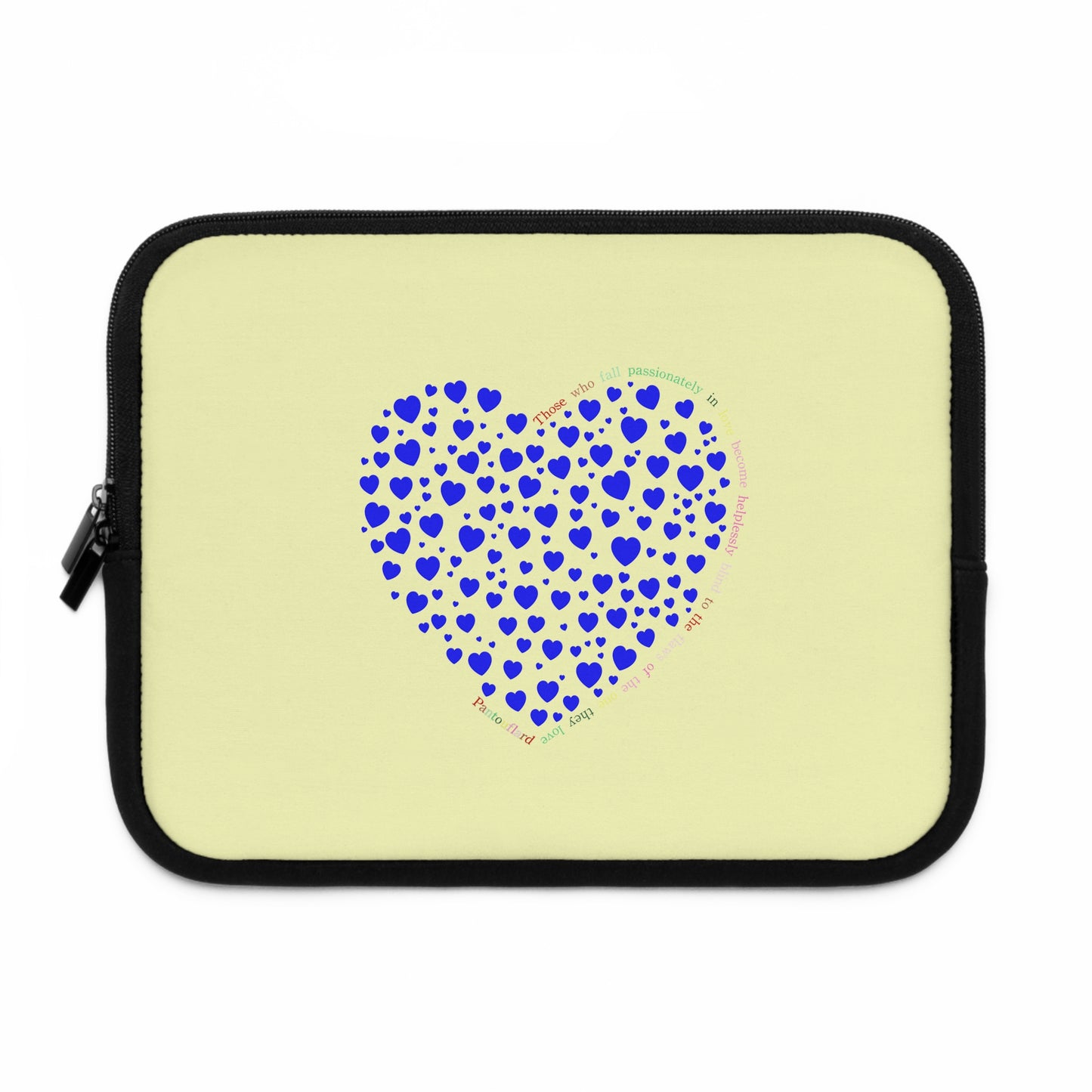 Blue Heart Laptop Sleeve