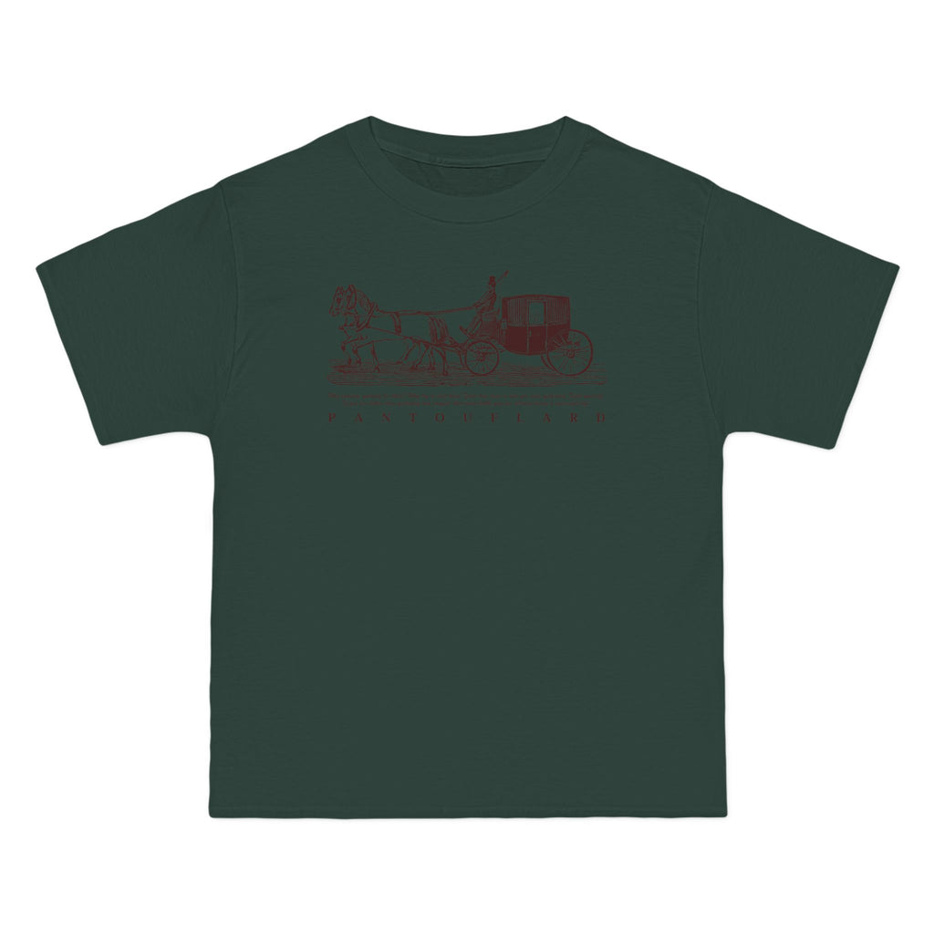 Unisex Burnt Orange Vintage Carriage Graphic 100% Cotton T-Shirt