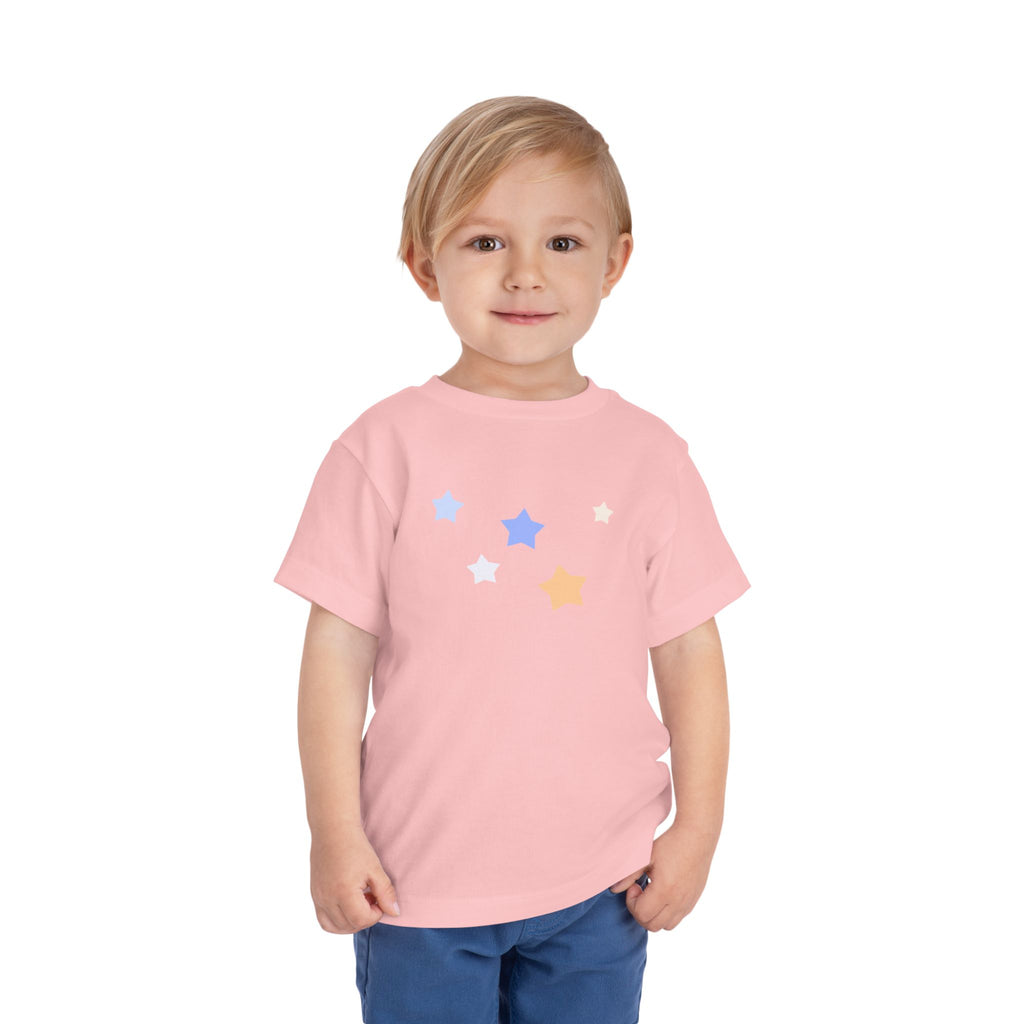 Toddler Boys' & Girls' Cassiopeia Constellation Graphic T-Shirt - W-Shape 100% Cotton Kids short-sleeve t-shirt