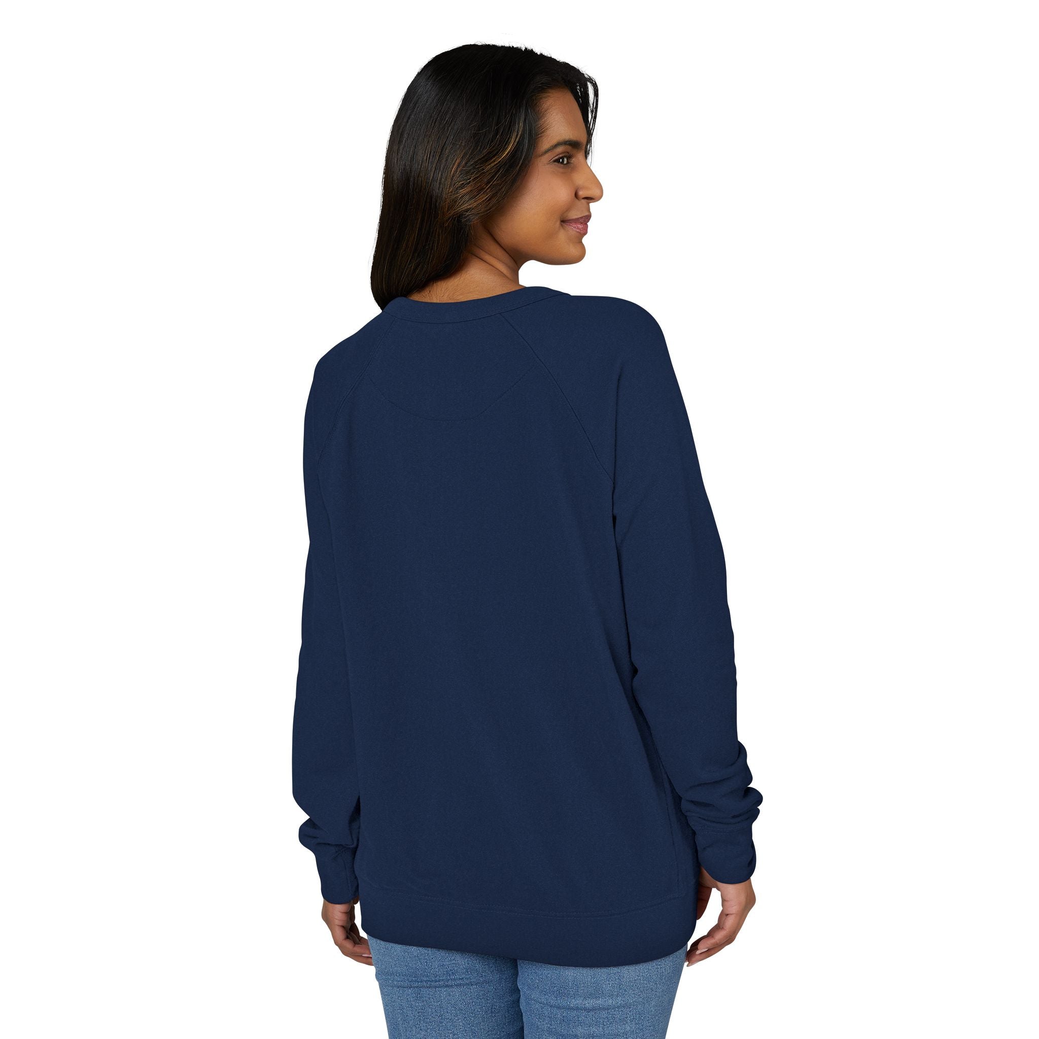 Unisex Old Money Aesthetic Raglan Crewneck - Premium French Terry