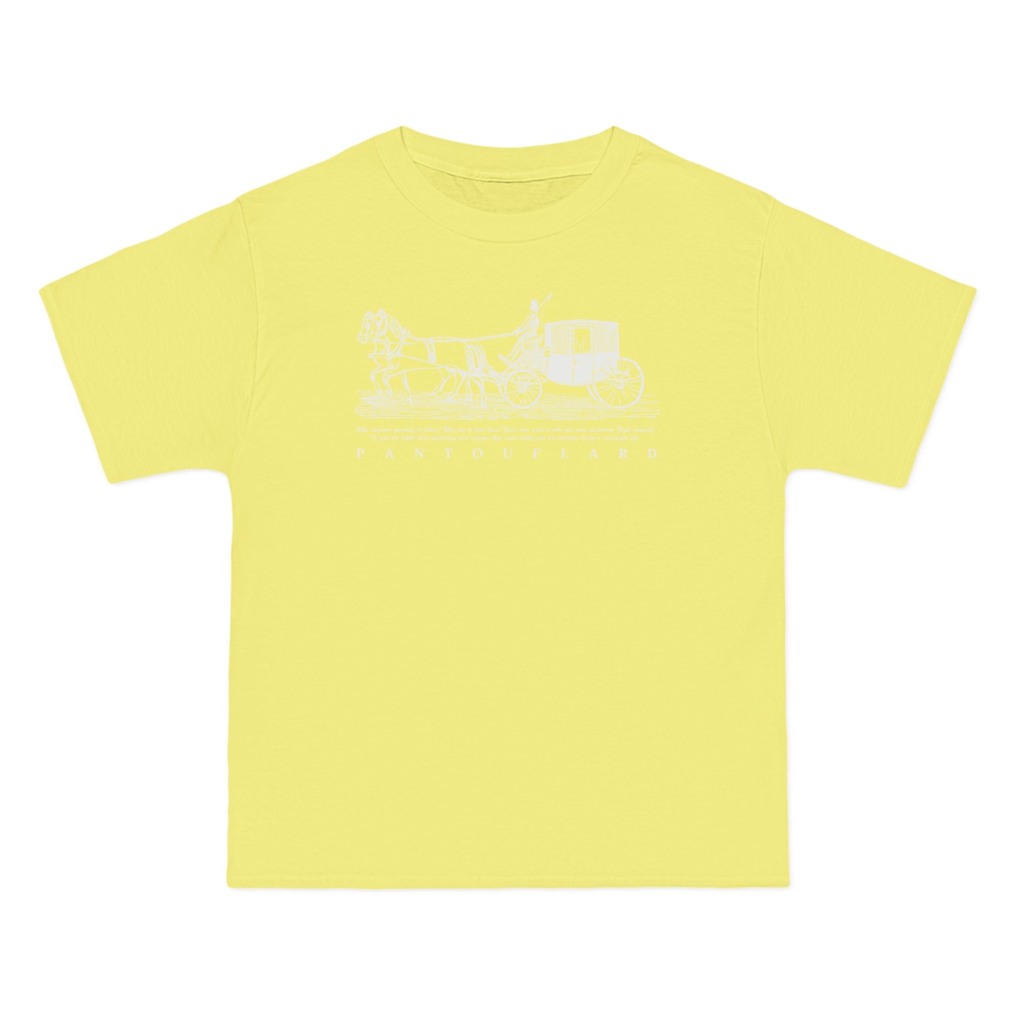 Unisex Navy Hanes Vintage Carriage Graphic 100% Cotton T-Shirt