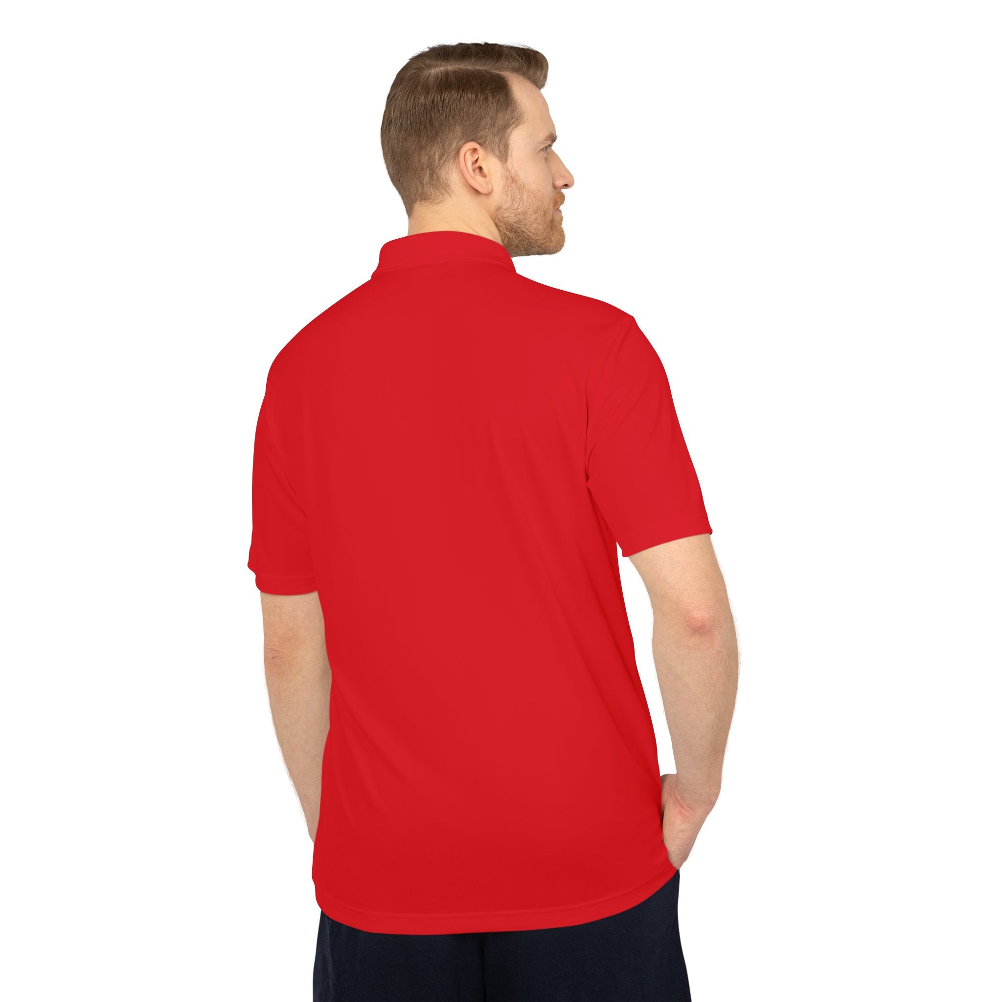 Adidas Unisex Cassiopeia Constellation Embroidered Polo - W-Shape Performance Shirt