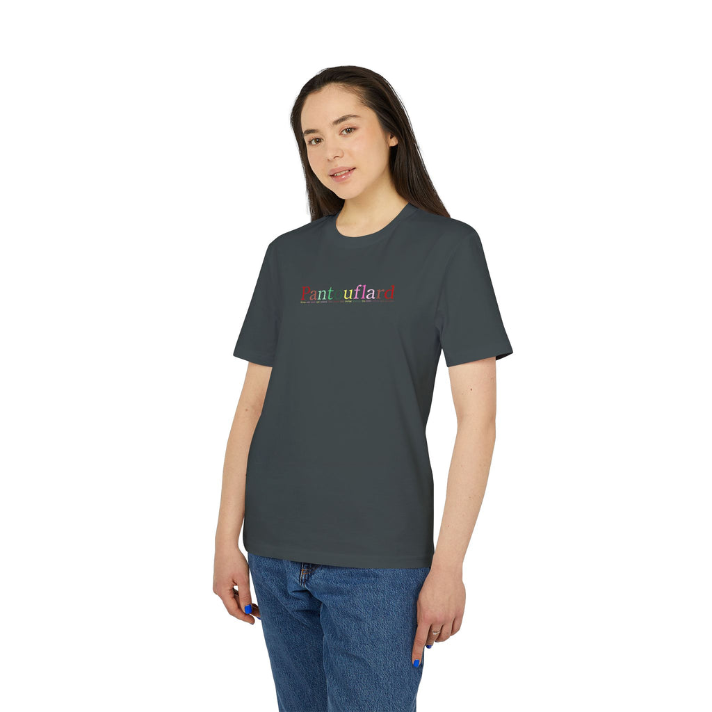 Men's & Women's Black Organic Cotton T-Shirt - Premium Sustainable Graphic Tee