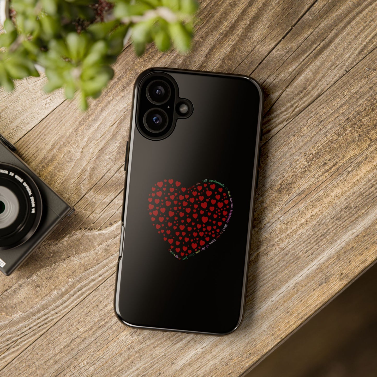 Fundas de corazón rojo para teléfonos iPhone, Galaxy, Google Pixel (54 tipos)