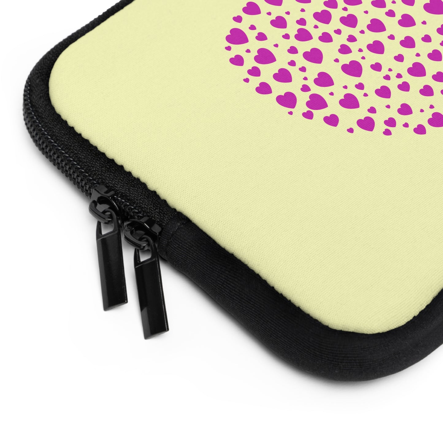Pink Heart Laptop Sleeve