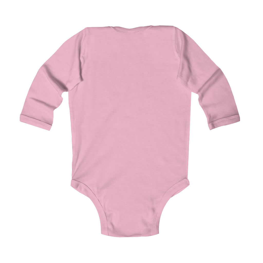 Infant Cassiopeia Star Print Cotton Long Sleeve Bodysuit
