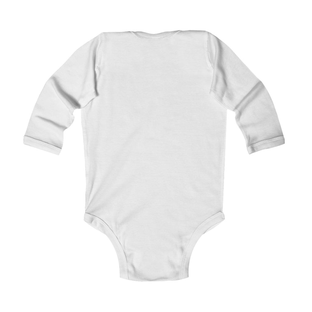 Infant Cassiopeia Star Print Cotton Long Sleeve Bodysuit