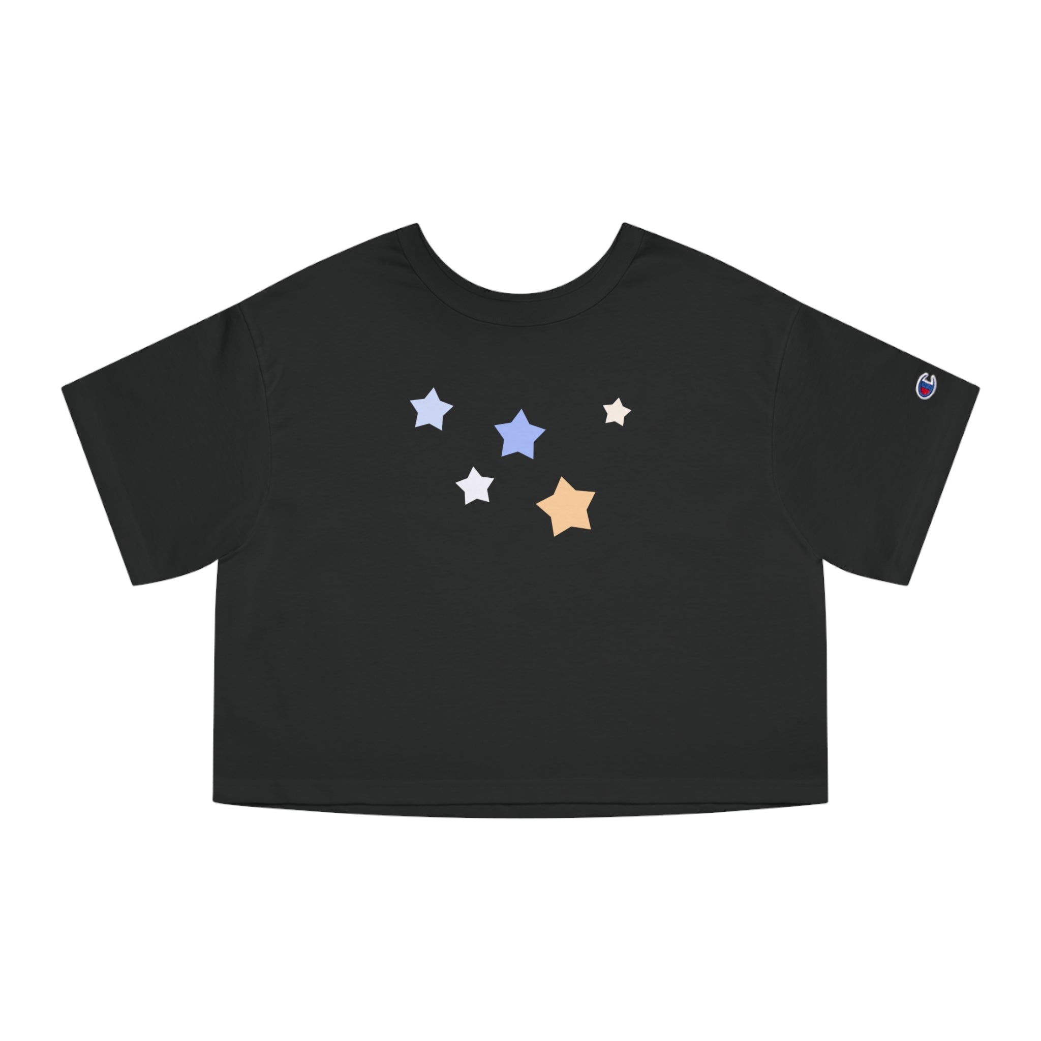 Champion Women's Cassiopeia Constellation Graphic Cropped T-Shirt - W-Shape Cotton Tee