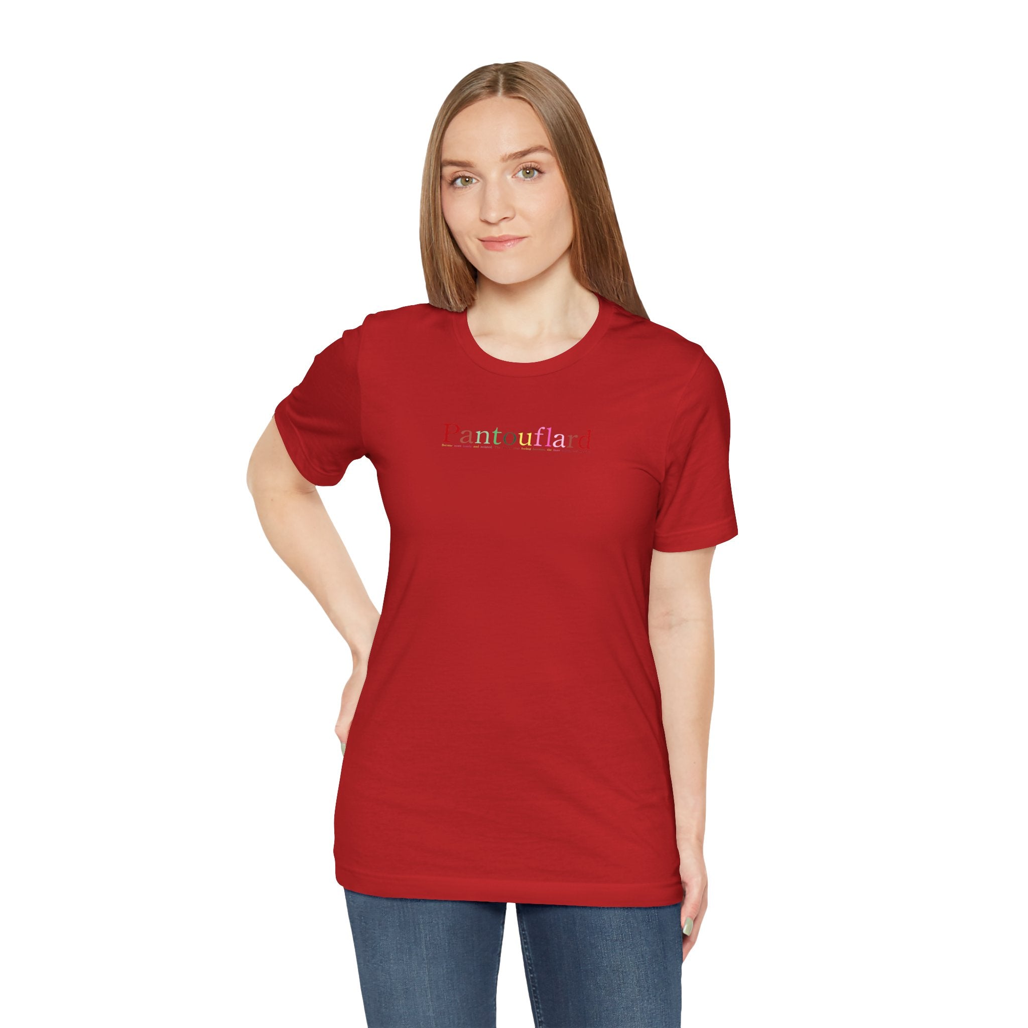 Unisex Minimalist Logo T-Shirt - 100% Airlume Cotton Soft Jersey Tee
