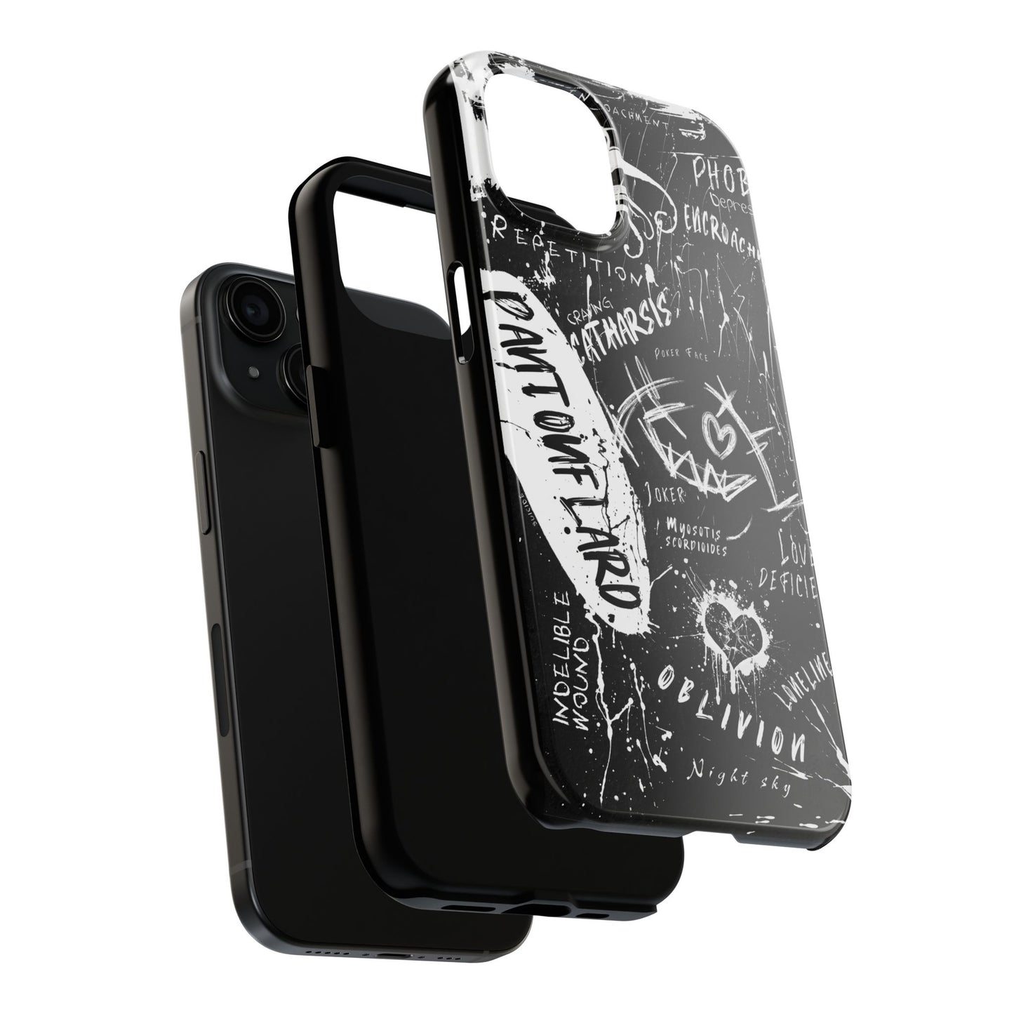 Edgy iPhone Cases for Tough Love - Perfect for Teens and Young Adults, Trendy Art, Unique Gift, Phone Accessories