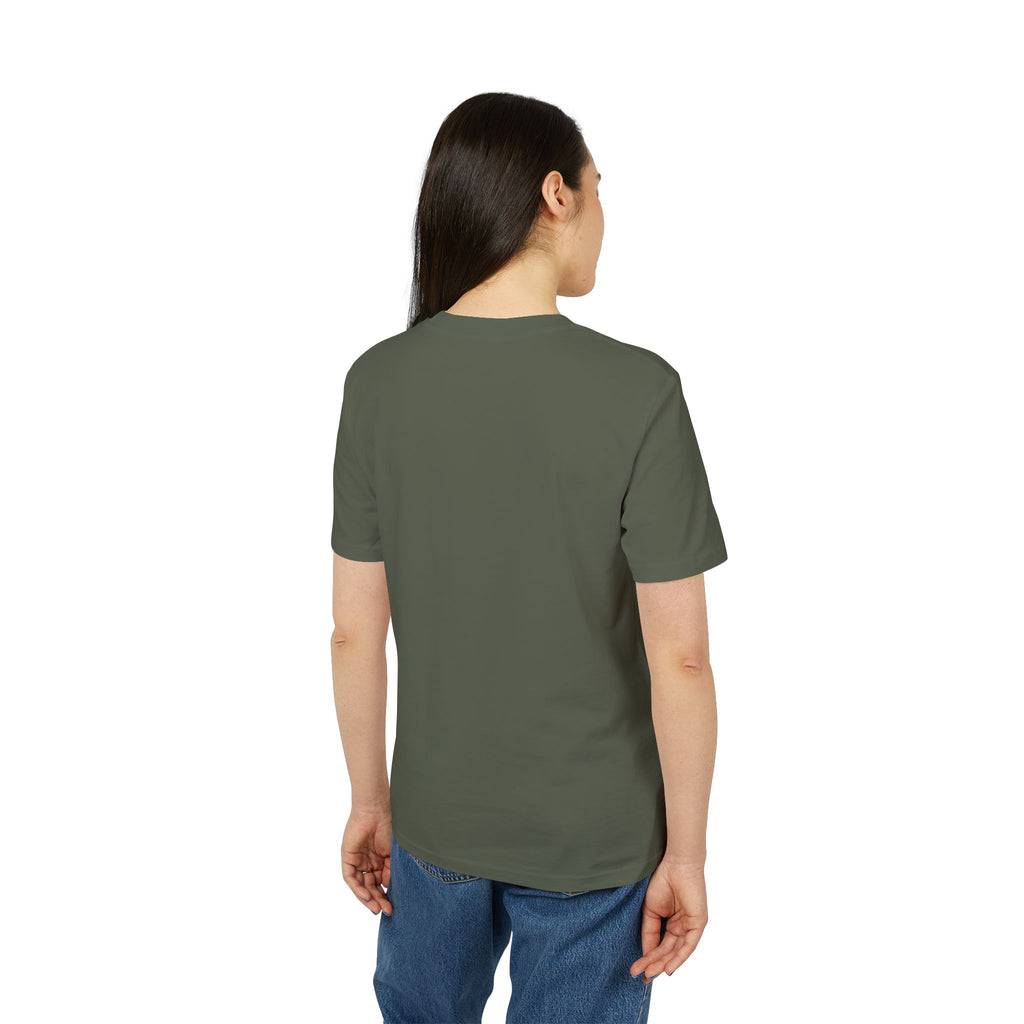 Men's & Women's Black Organic Cotton T-Shirt - Premium Sustainable Graphic Tee