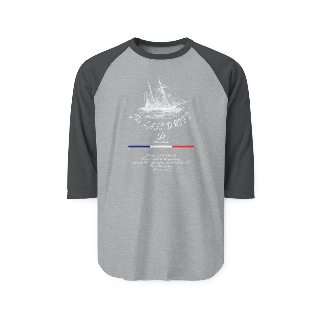 Unisex Black Last Drift Cotton Raglan Shirt