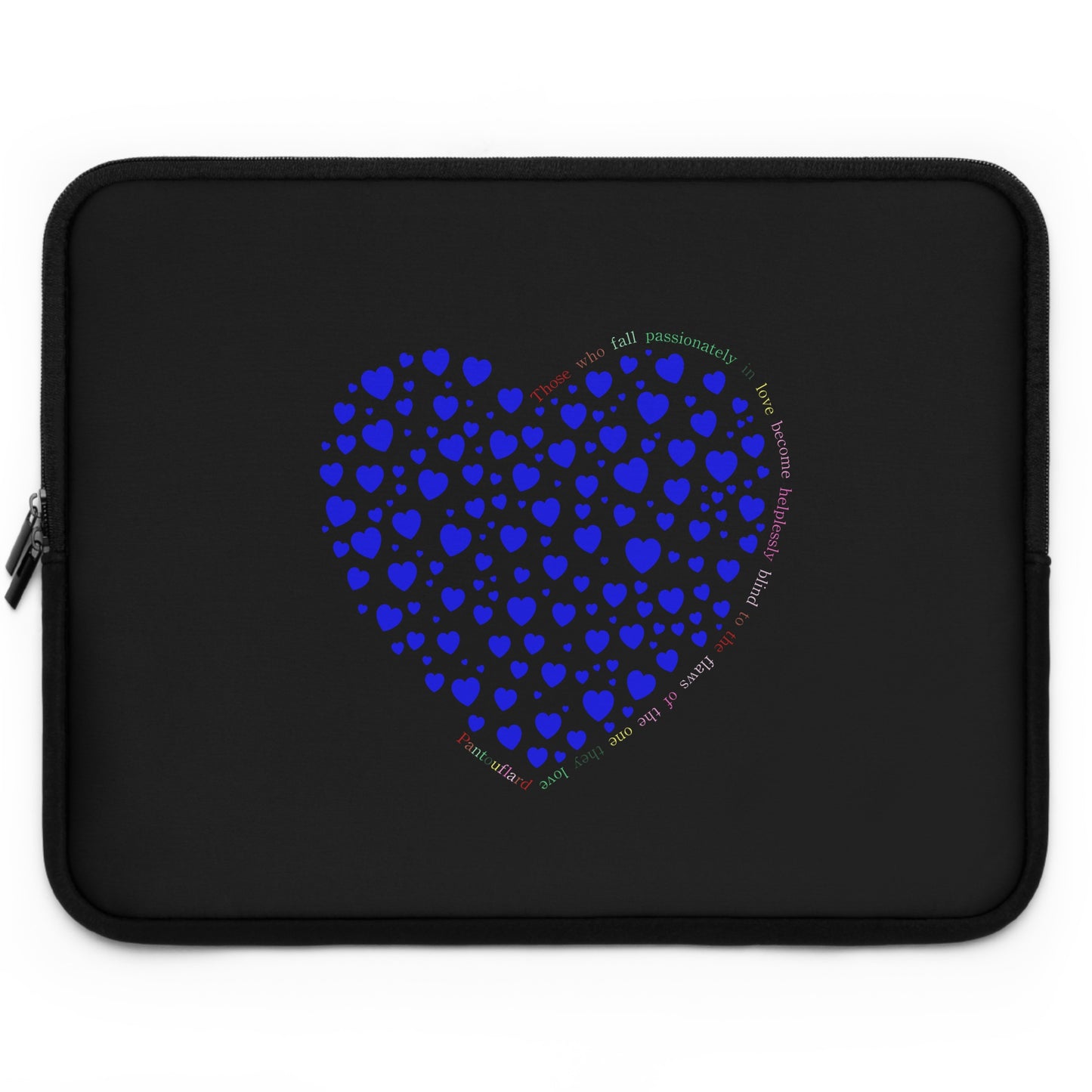 Blue Heart Laptop Sleeve