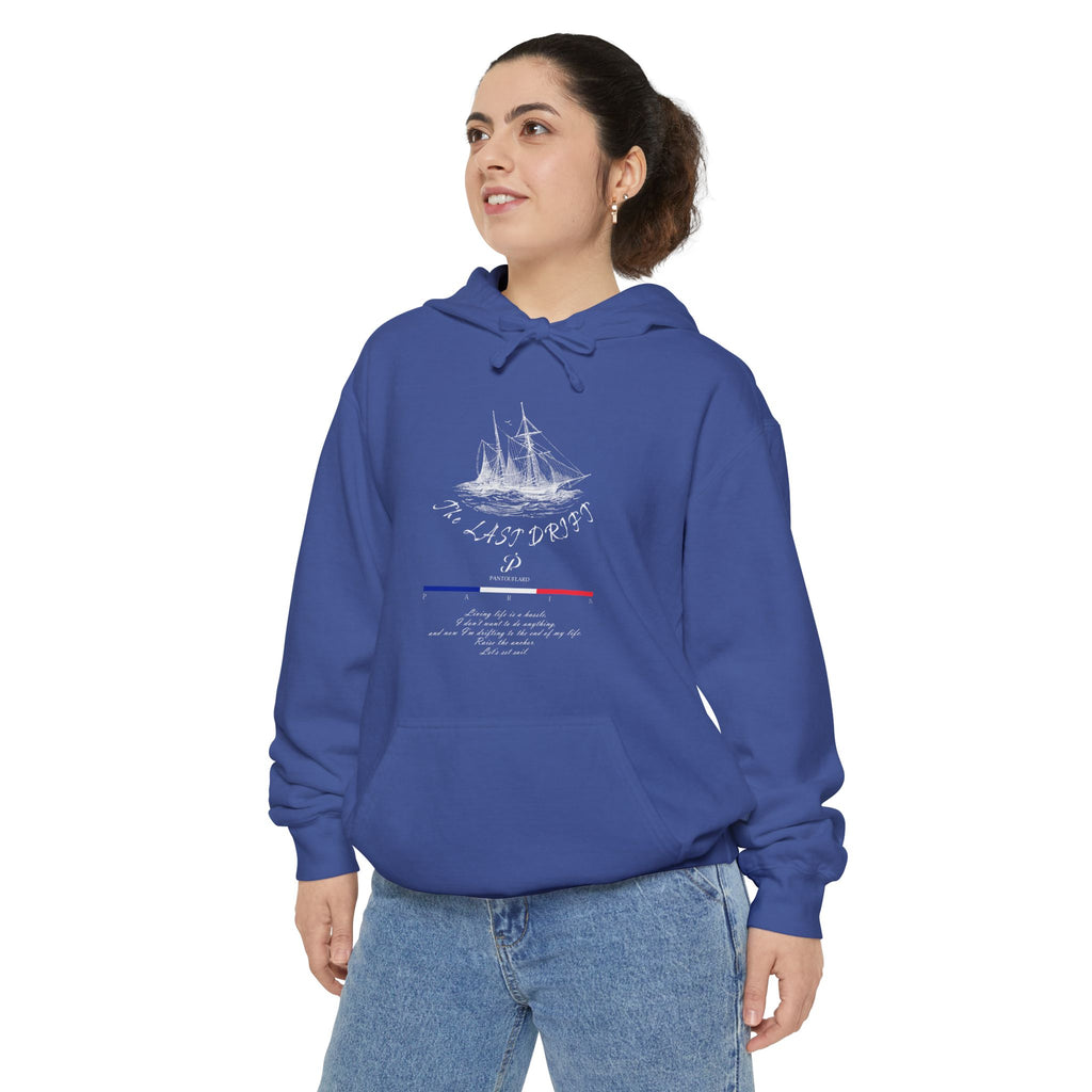 Old Money Nautical Heritage Hoodie - The Last Drift II (9.5oz Garment-Dyed Fleece)