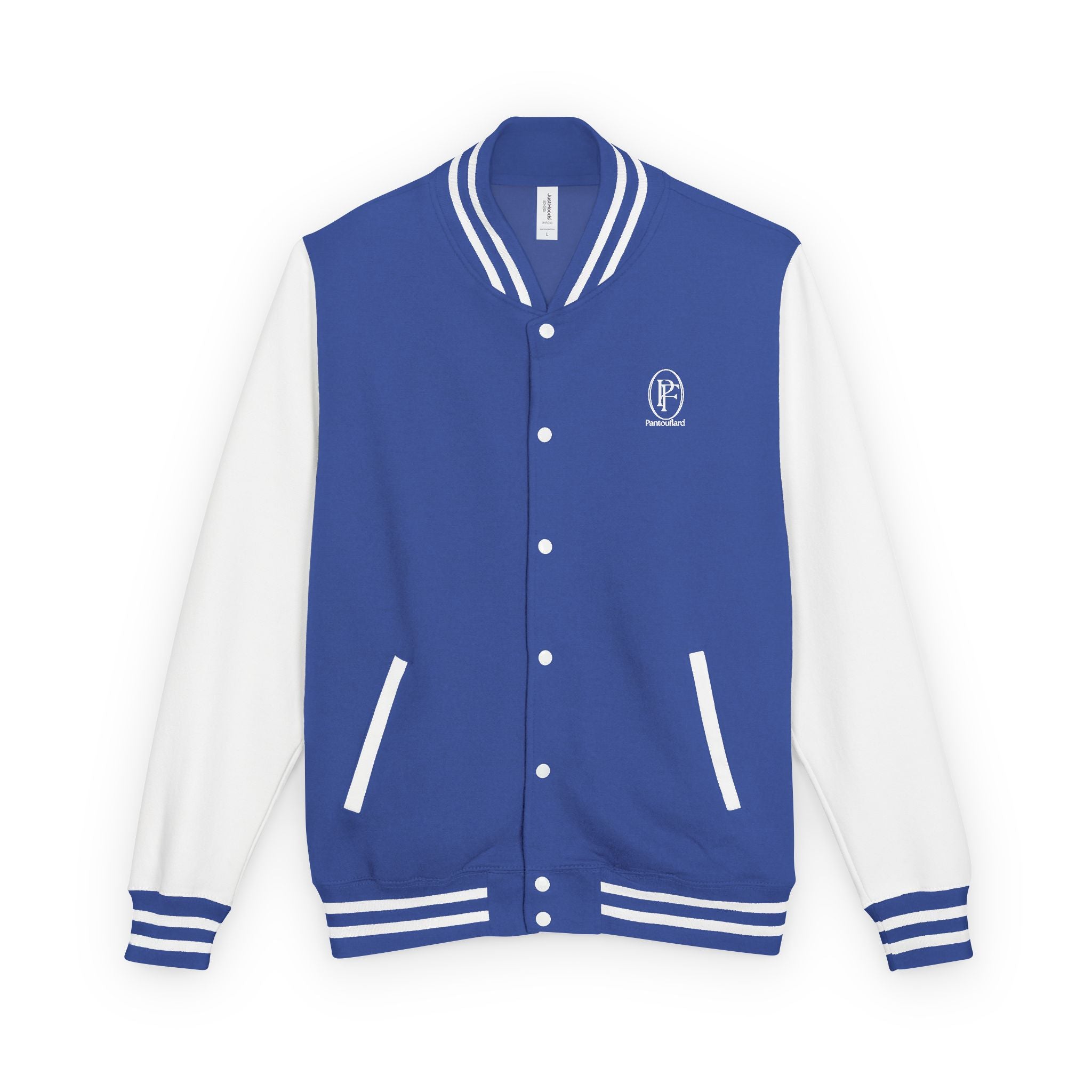 Unisex Navy Pantouflard Carriage Cotton Blend Jacket
