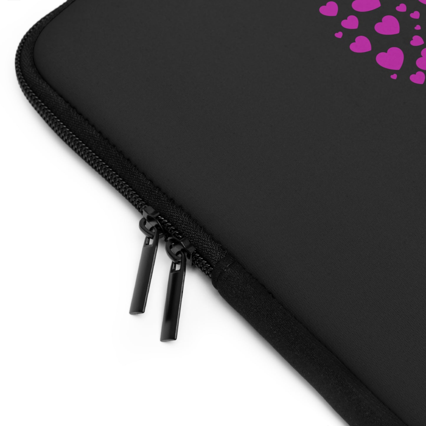Pink Heart Laptop Sleeve