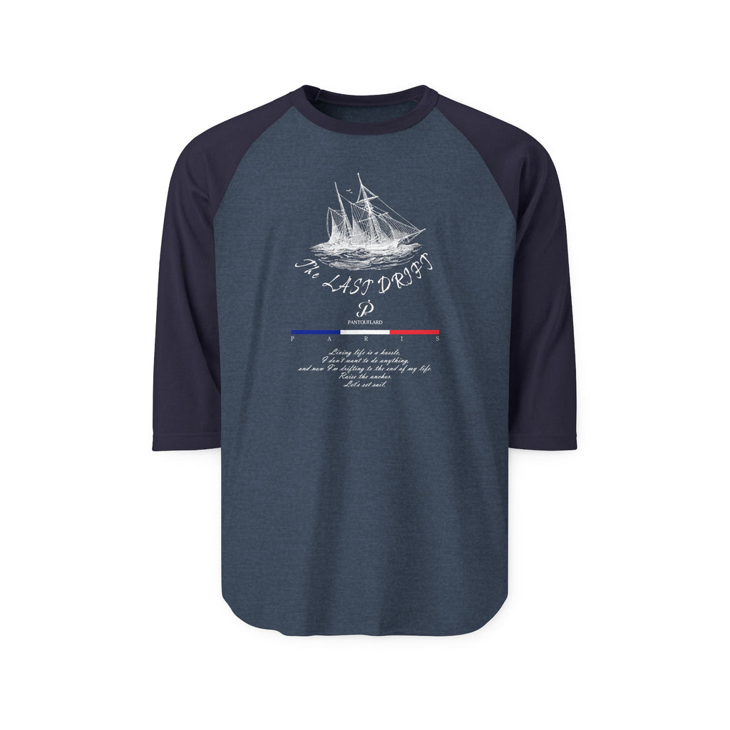 Unisex Black Last Drift Cotton Raglan Shirt