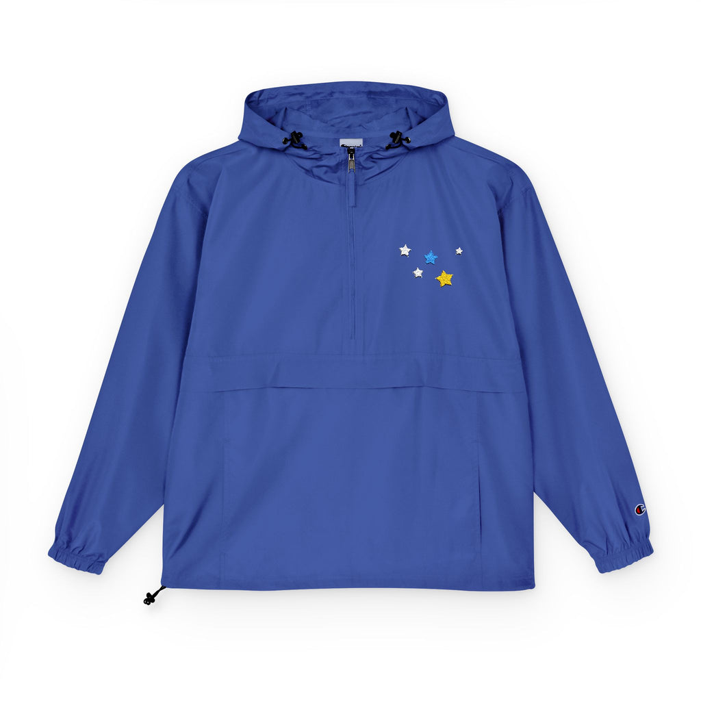 Champion Men's & Women's Cassiopeia Constellation Embroidered Anorak - W-Shape Packable Jacket