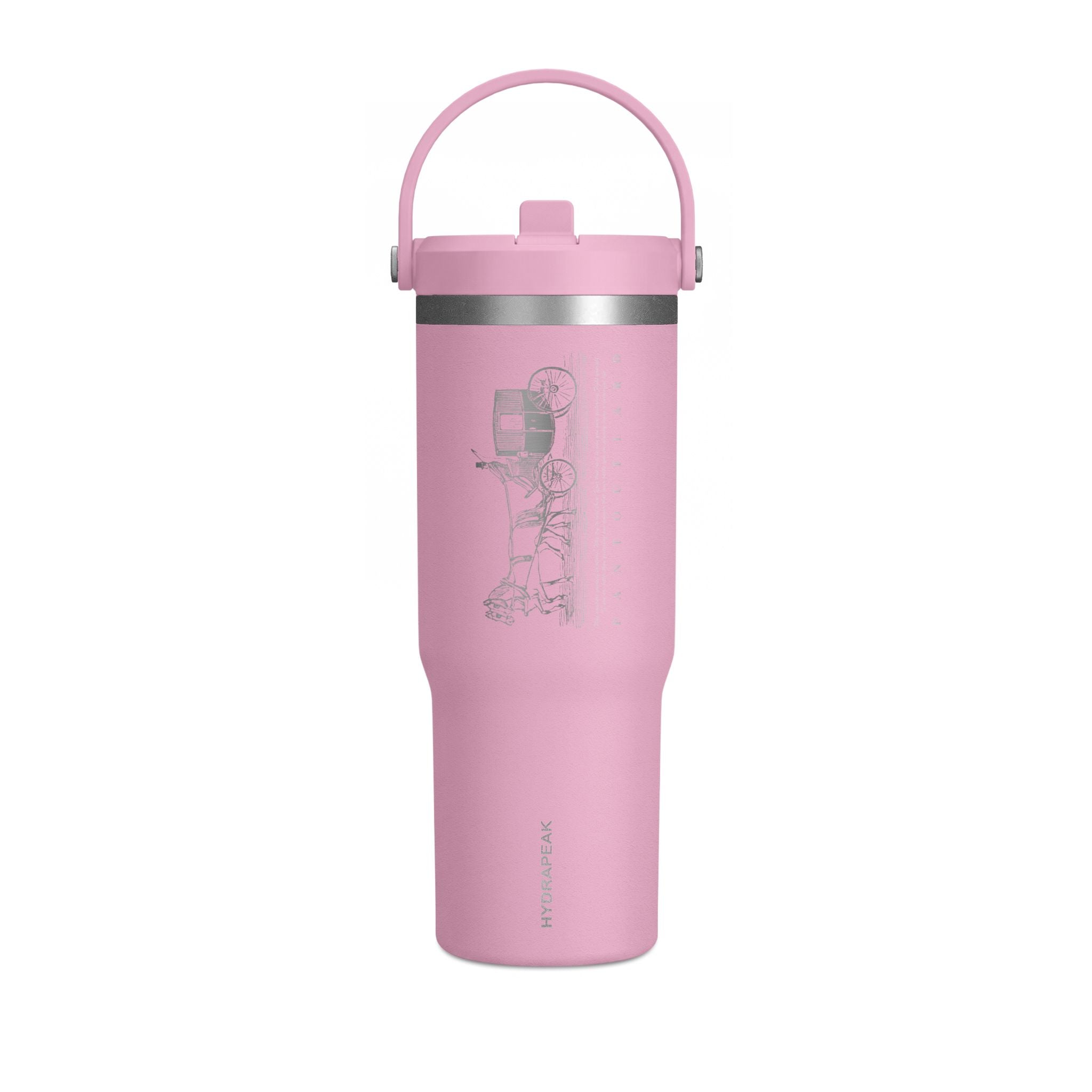 Ivory Vintage Carriage Quote 32oz Stainless Steel Nomad Tumbler