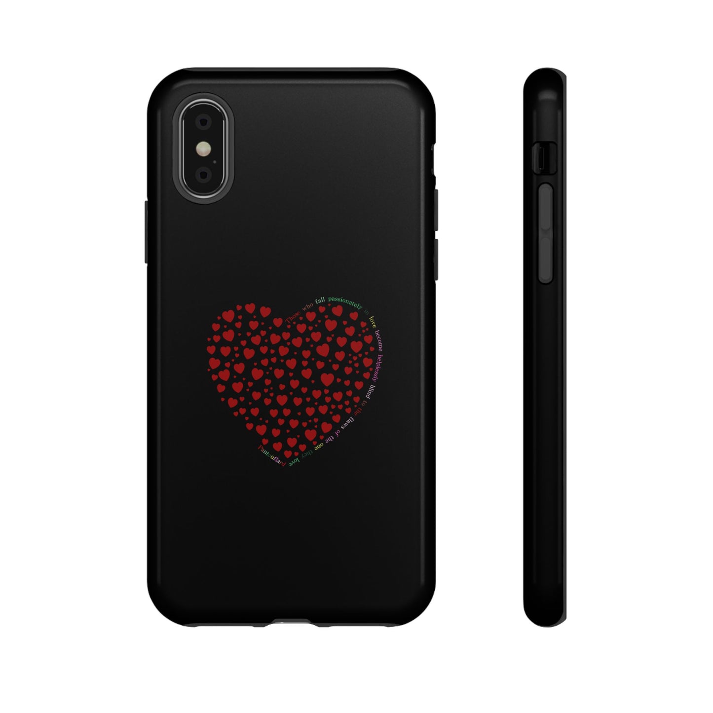 Fundas de corazón rojo para teléfonos iPhone, Galaxy, Google Pixel (54 tipos)