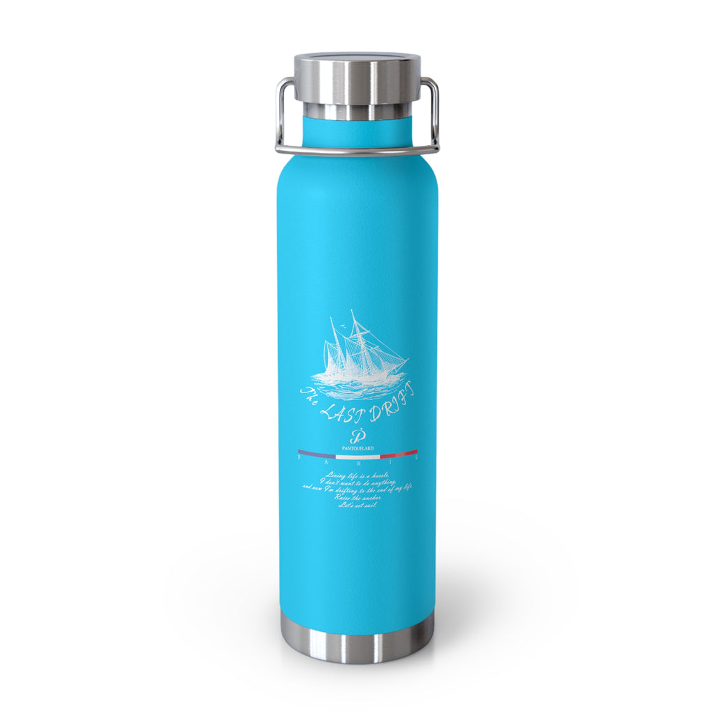 Black The Last Drift Ship 22oz Copper Vacuum Insulated Bottle