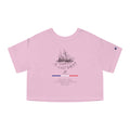 Old Money Nautical Champion Cropped Tee - The Last Drift I (Paris Aesthetic Heritage Shirt)