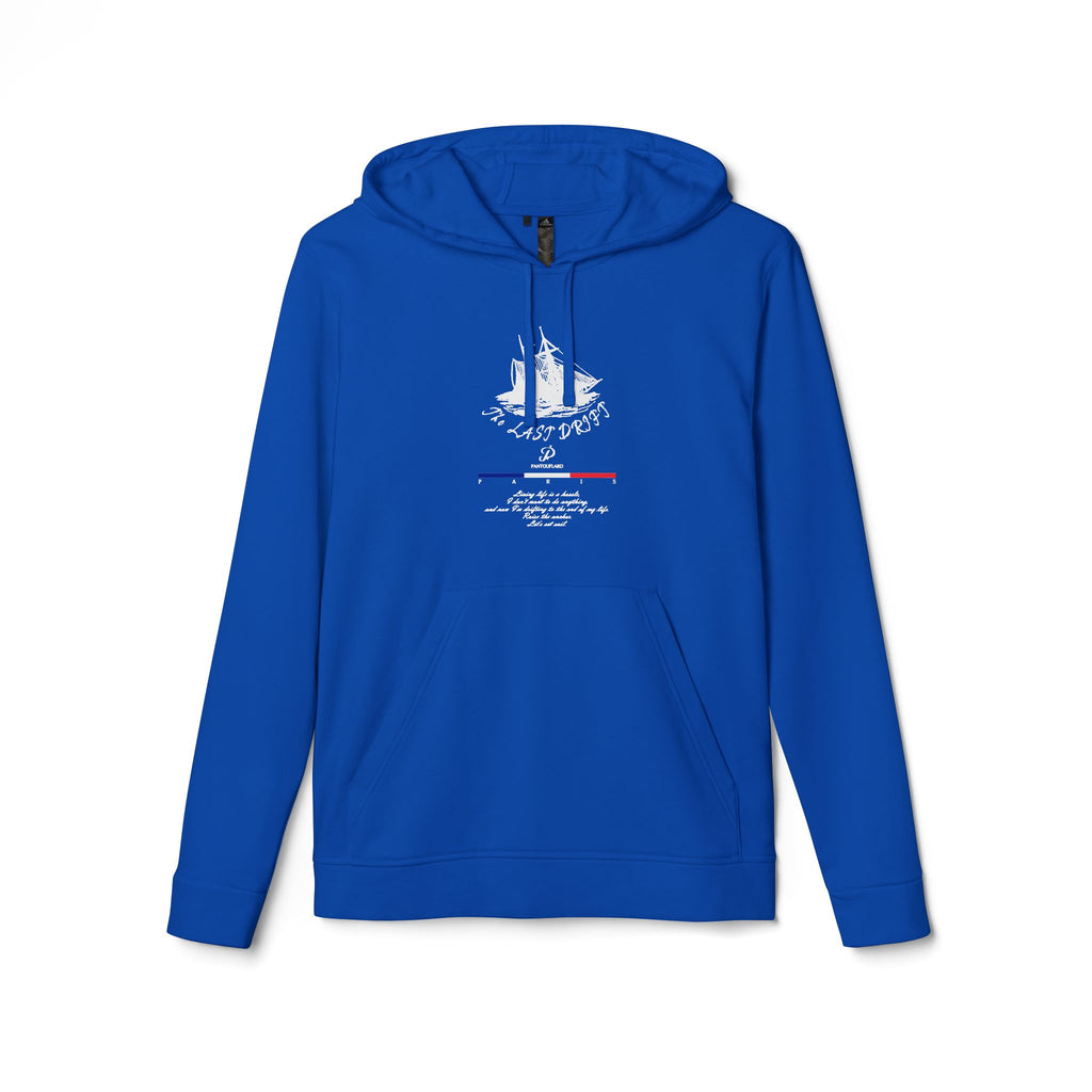 Old Money Yacht Club Hoodie - The Last Drift II (Authentic Adidas Sporty Rich Fleece)