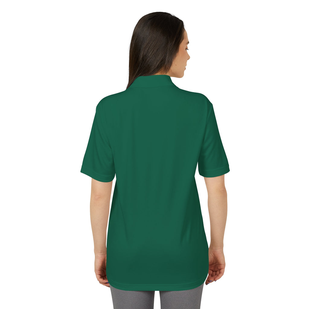 Adidas Unisex Cassiopeia Constellation Embroidered Polo - W-Shape Performance Shirt