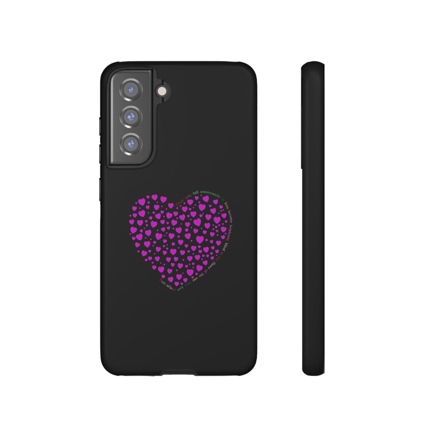 Fundas de corazón rosa para teléfonos iPhone, Galaxy, Google Pixel (54 tipos)