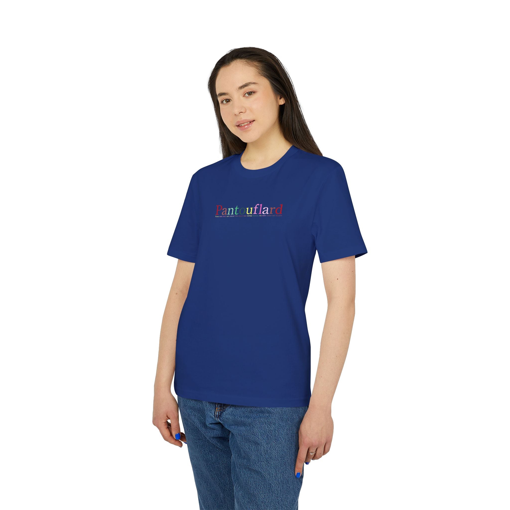Men's & Women's Black Organic Cotton T-Shirt - Premium Sustainable Graphic Tee
