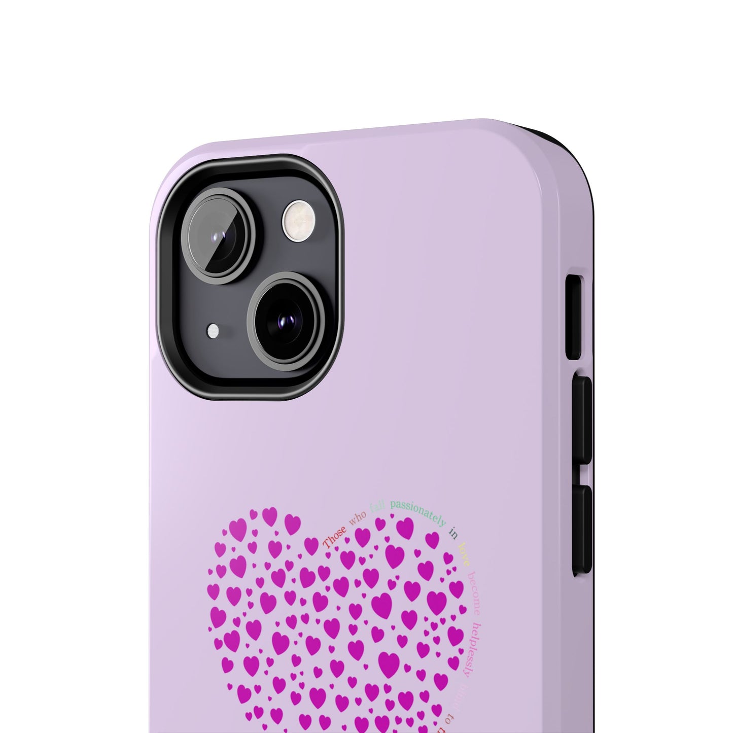 Pink Heart Design Tough iPhone Cases