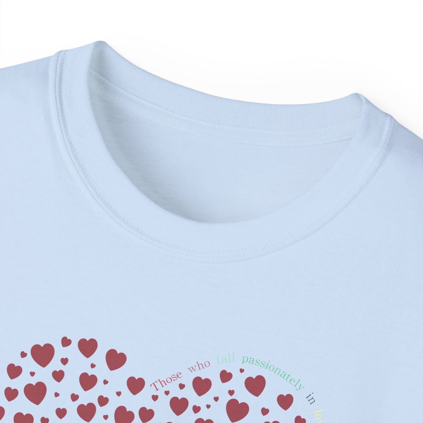 Red Heart Unisex Kurzarm-T-Shirt