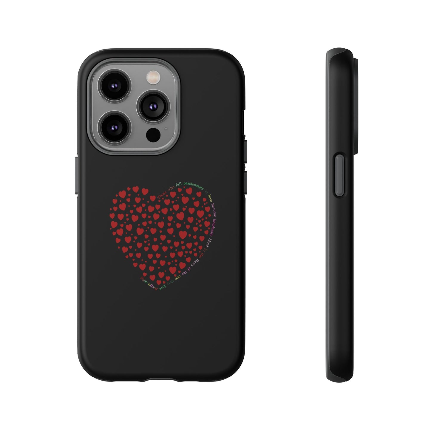 Fundas de corazón rojo para teléfonos iPhone, Galaxy, Google Pixel (54 tipos)