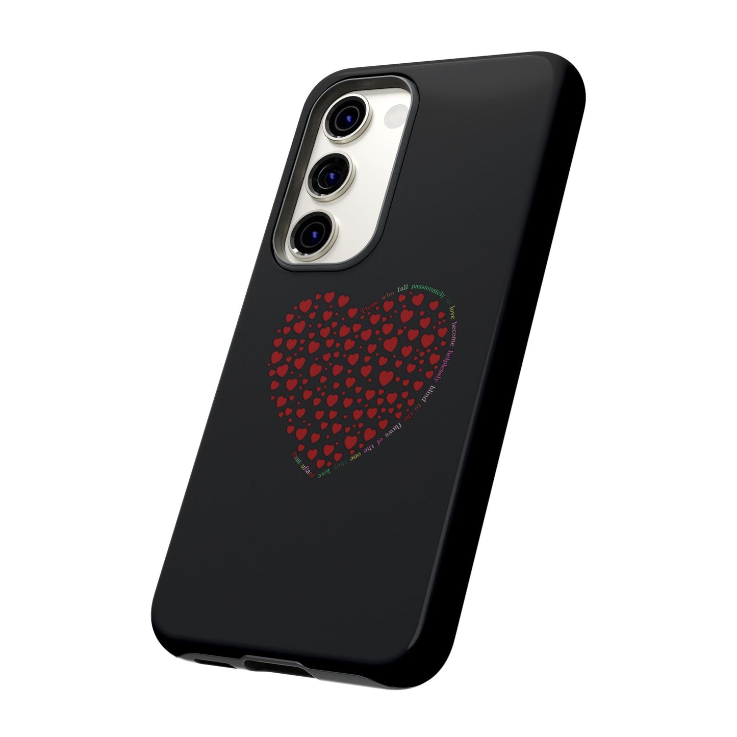 Fundas de corazón rojo para teléfonos iPhone, Galaxy, Google Pixel (54 tipos)