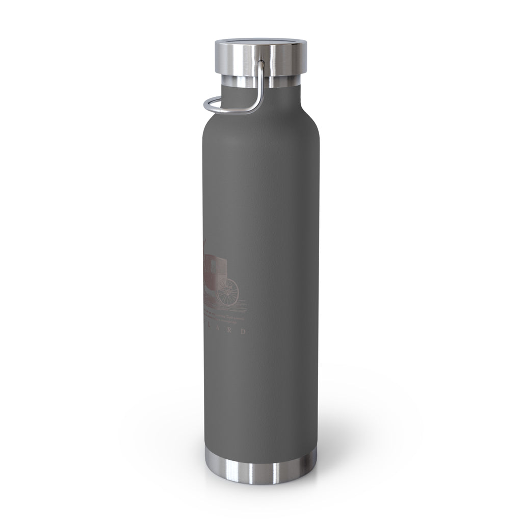 Orange Vintage Carriage Quote 22oz Copper Vacuum Insulated Bottle