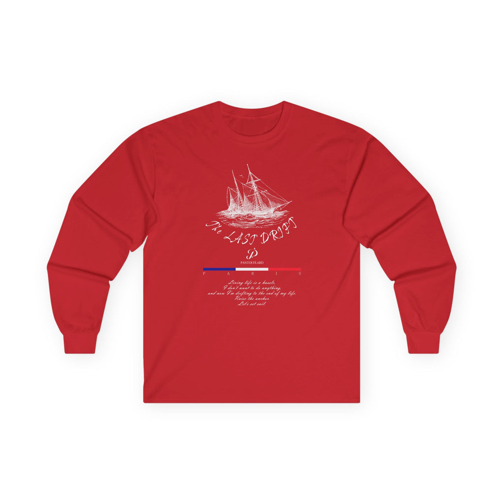 Unisex Black Last Drift Cotton Long Sleeve Tee